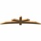 Ekena Millwork Alberta Smooth Timber Gable Bracket, Western Red Cedar, 96"W x 24"H x 3 1/2"D x 5 1/2"F, 6/12 Pitch GBW096X24X0406ALB00SWR - alternate 4